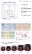 画像18: ウォールナット色　仏壇付仏壇【伝統型仏壇：天然貝・螺鈿細工　和モダン・花夕（はなゆう）20号+仏具一式】小型仏壇　家具調仏壇　上置き仏壇　送料無料